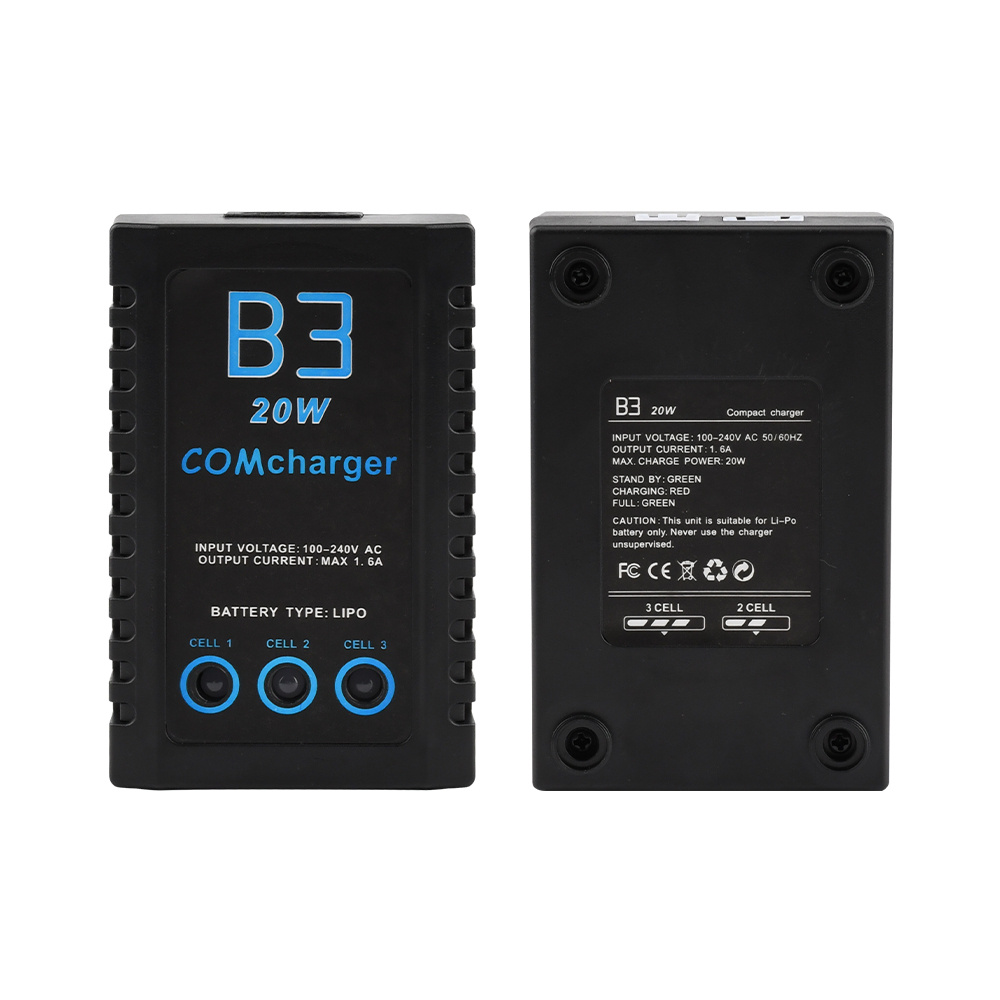 DIYMORE Bộ sạc cân bằng IMAX RC B3 2S-3S 20W cho pin Lipo 2S 3S xe hơi điều khiển từ xa