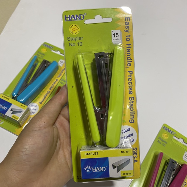 Máy bấm ghim số 10 mã S903-A tặng kèm 2000 ghim