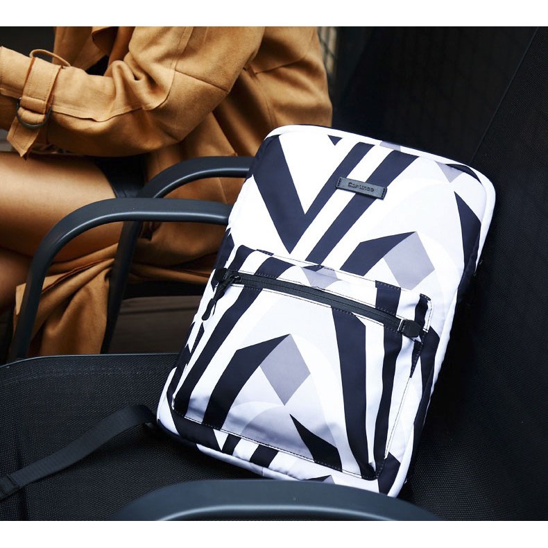 [FREESHIP] Balo chống sốc laptop Cartinoe Spotlight 15.6" đen trắng | BigBuy360 - bigbuy360.vn