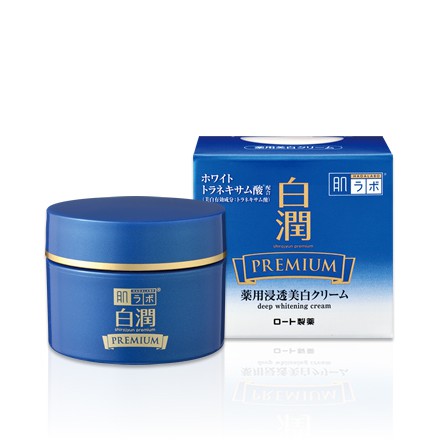 Kem dưỡng trắng da giảm thâm nám Hada Labo Shirojyun Premium Deep Whitening Cream - 50g