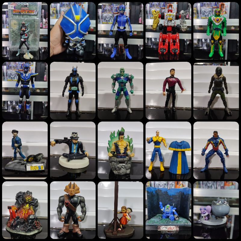 Tổng Hợp Đồ Chơi Mô Hình Nhân Vật Siêu Nhân Kamen Rider + Super SenTai