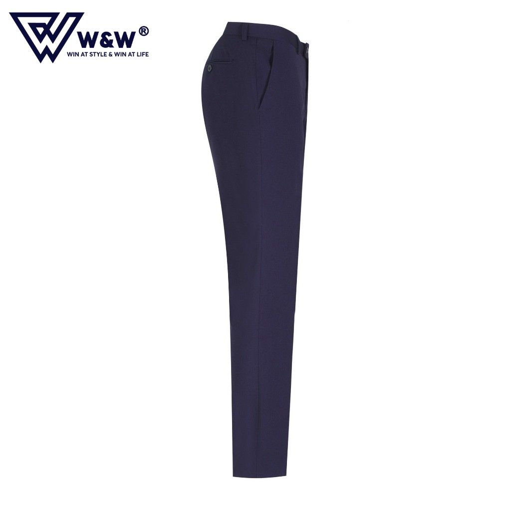 Quần Tây Nam W&amp;W Dáng Slim Fit Chất Vải Cao Cấp, Bền Màu, Mềm Mại, Thông Thoáng, Chuẩn Form Ngay Cả Khi Giặt Máy WLP05