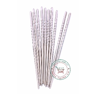 Đũa inox - vỉ 5 đôi đũa