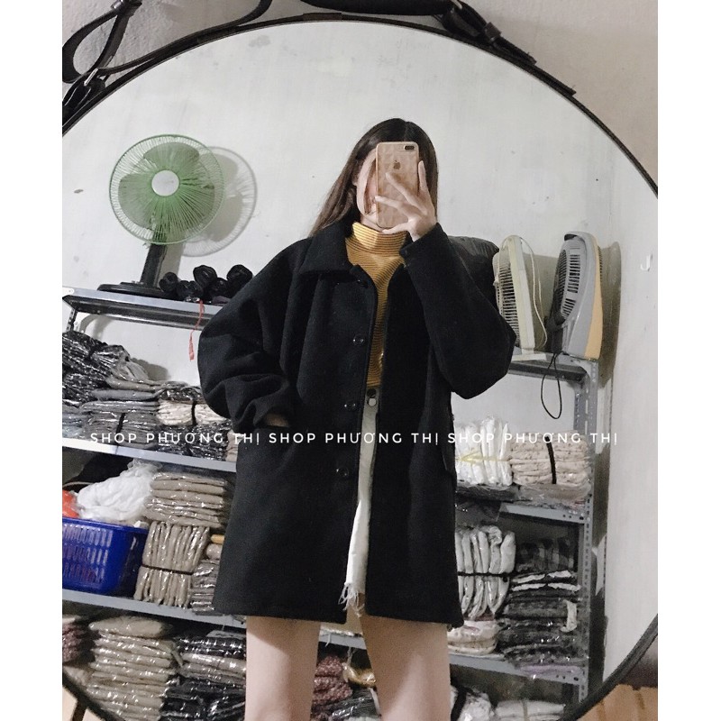 Áo khoác dạ nâu tây hot hit 2020 (hàng sẵn/có hình thật) | BigBuy360 - bigbuy360.vn