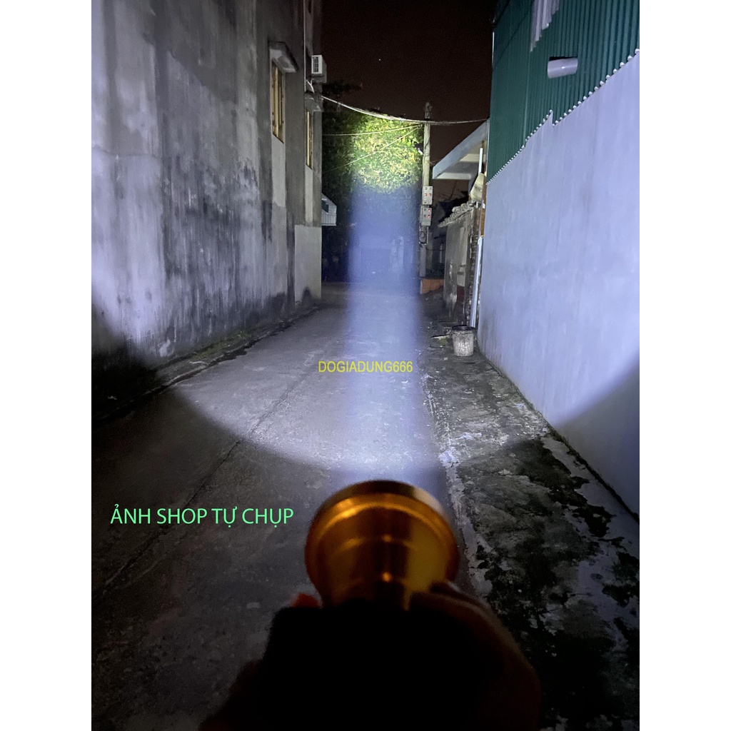 Đèn Pin Đội Đầu A395 bóng led ánh sáng mạnh chống nước  Ánh sáng vàng và trắng Có ren gắp TRIPOD