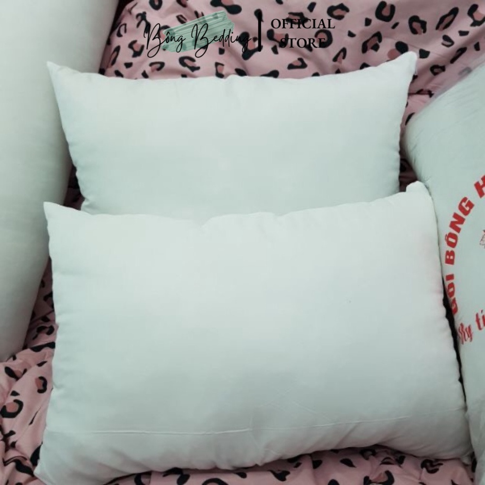 Ruột Gối Đầu Bông Hạt Kích Thước 40x60cm Có Sẵn
