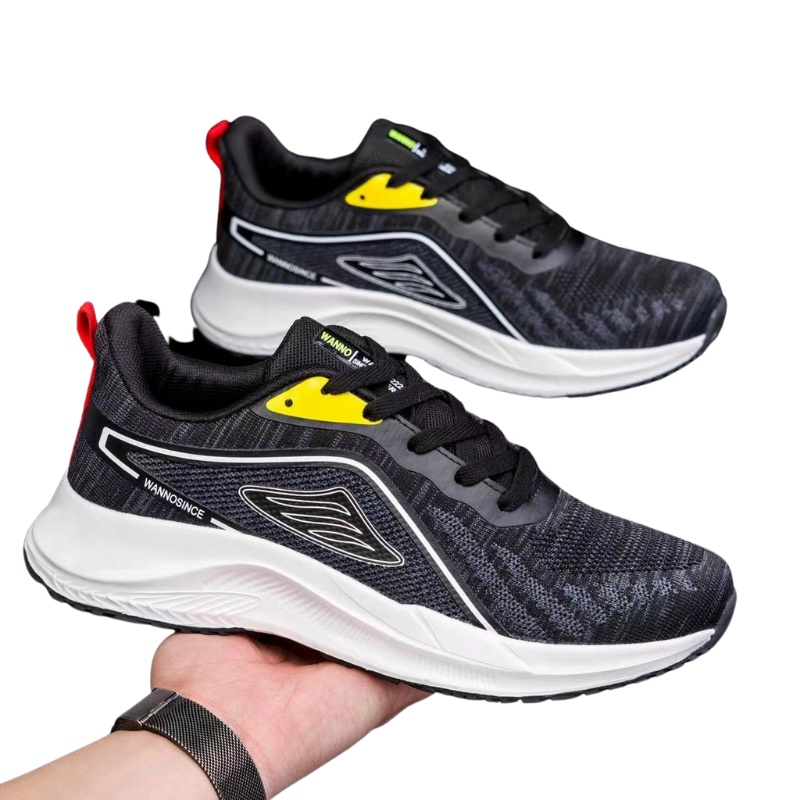 Giày thể thao sneaker nam cao cấp wanno sản phẩm có thể đi chơi chạy bộ tập gym (wn222)