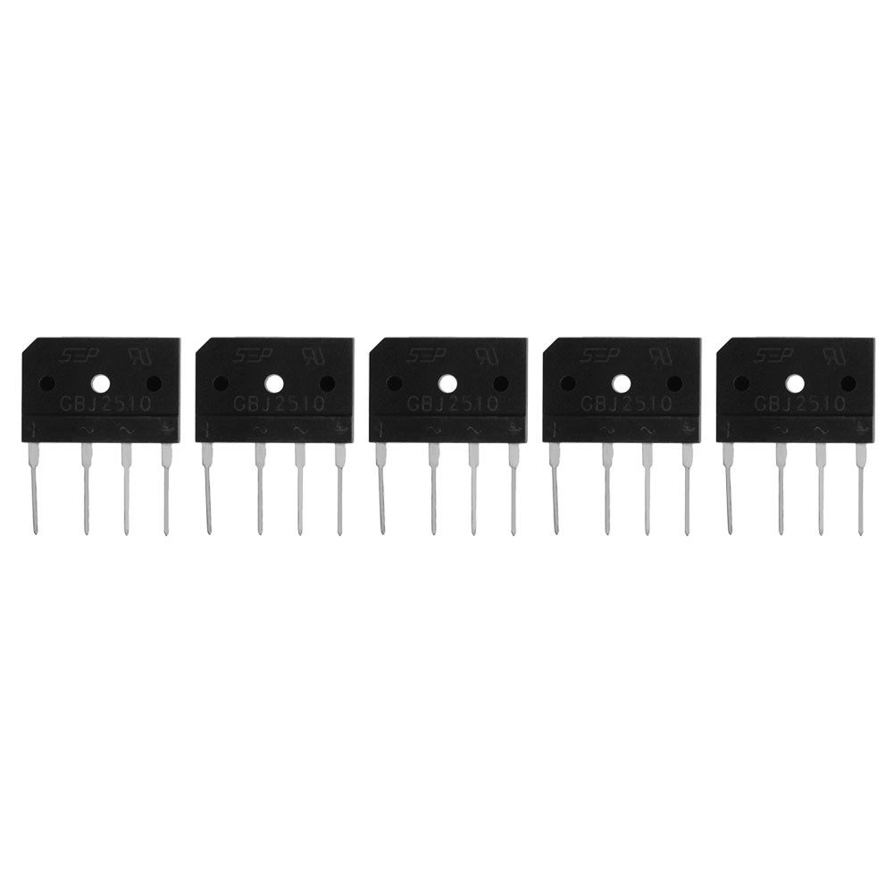 Bộ 5 chip chỉnh lưu IC kiểu cầu dành cho điốt một pha 25 A chất lượng cao