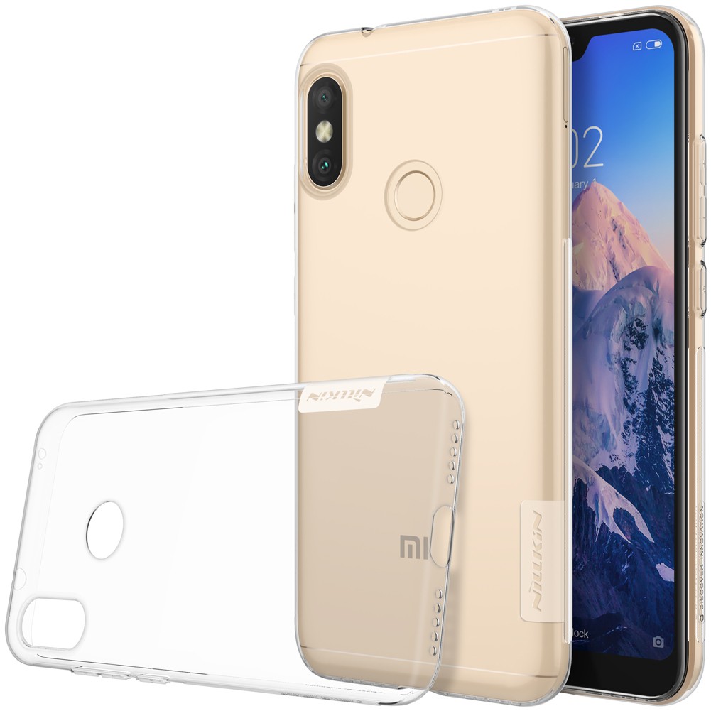 Ốp lưng dẻo trong suốt Xiaomi Redmi 6 pro/ MiA2 Lite chính hiệu Nillkin