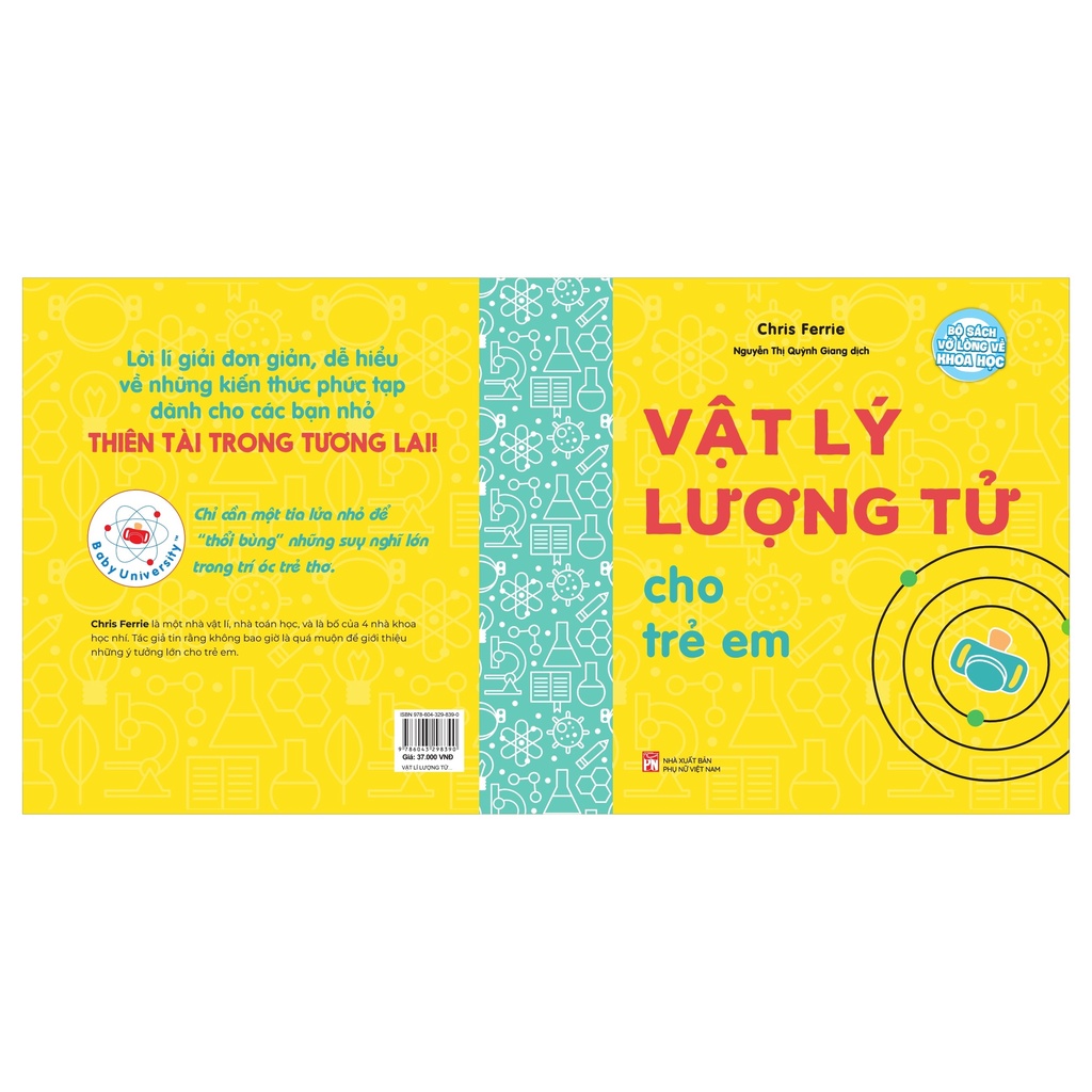 Sách Bộ Sách Vỡ Lòng Về Khoa Học - Vật Lý Lượng Tử Cho Trẻ Em