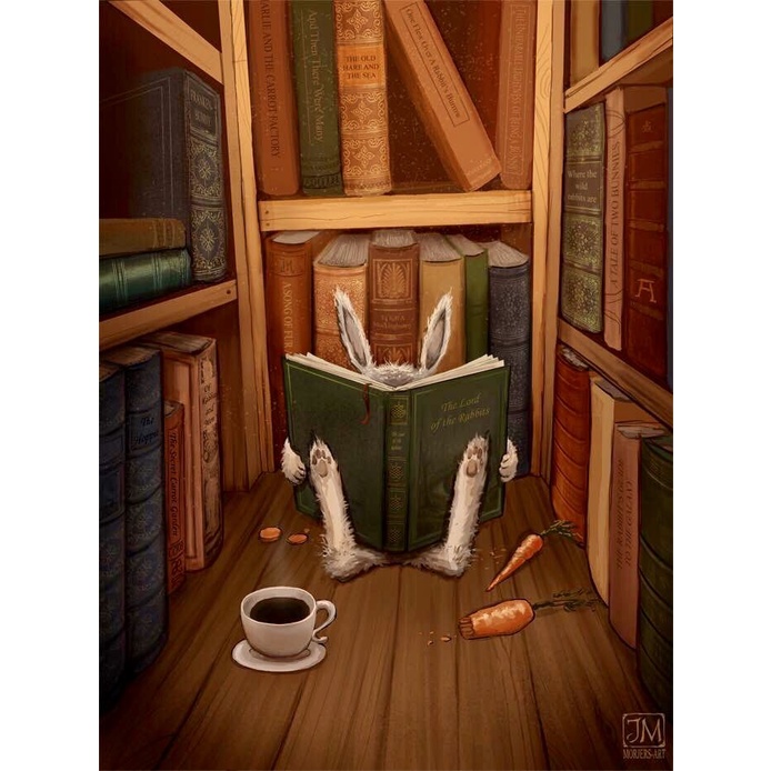 Bộ tranh đính đá tự làm họa tiết mèo hoạt hình kích thước 30x40cm