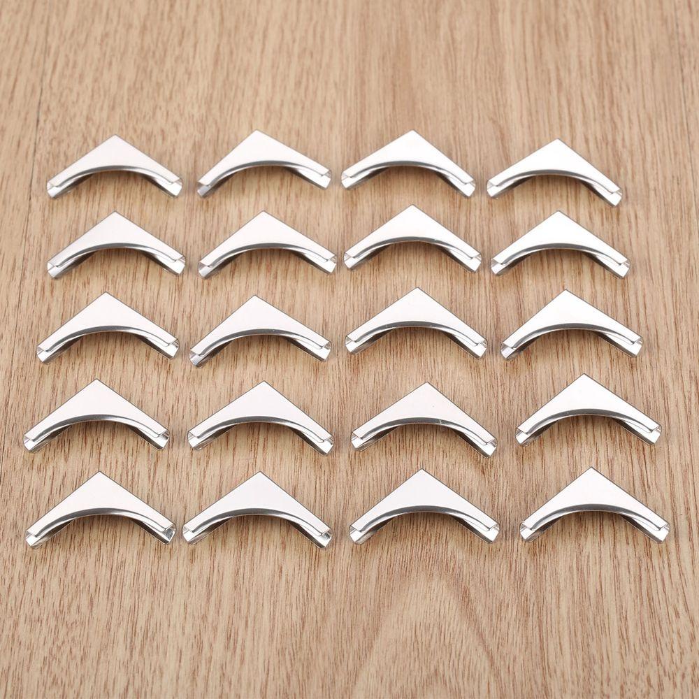 JARRED Bộ 20 Khung Bảo Vệ Góc Đồ Nội Thất Bằng Kim Loại Đồng Cổ Điển