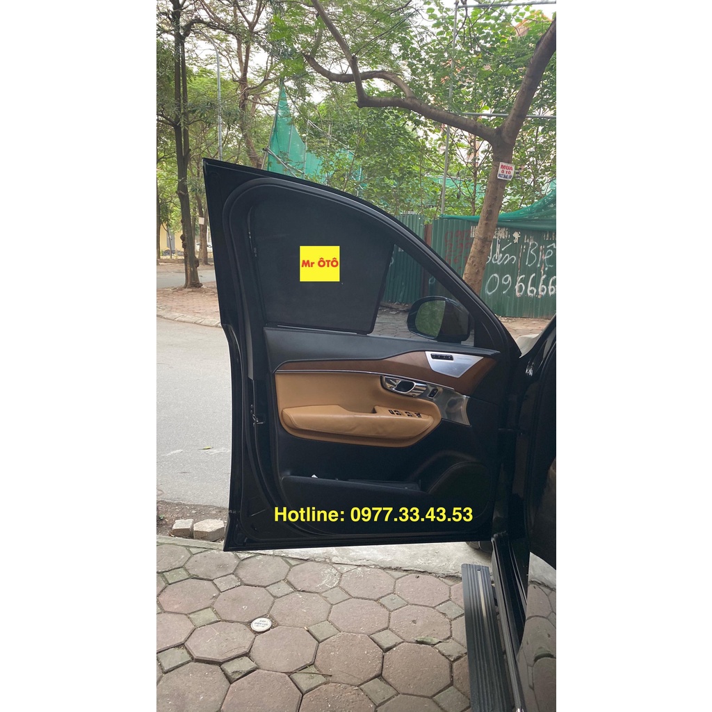 Rèm Che Nắng Xe Volvo XC90  2 cánh trước Loại 1 Mr.OTO. Bảo Hành 24 tháng. Cam Kết Chuẩn Khít Theo Xe