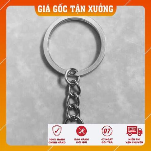 Dây xích móc khóa, khuyên móc khóa kim loại, móc khóa