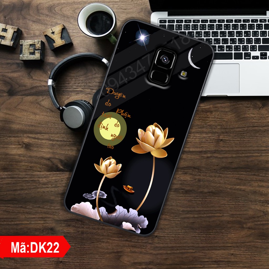 ỐP lưng kính 3D SAMSUNG A8, SAMSUNG A8PLUS , ỐP điện thoại thế hệ mới siêu sang BAPSHOPPE