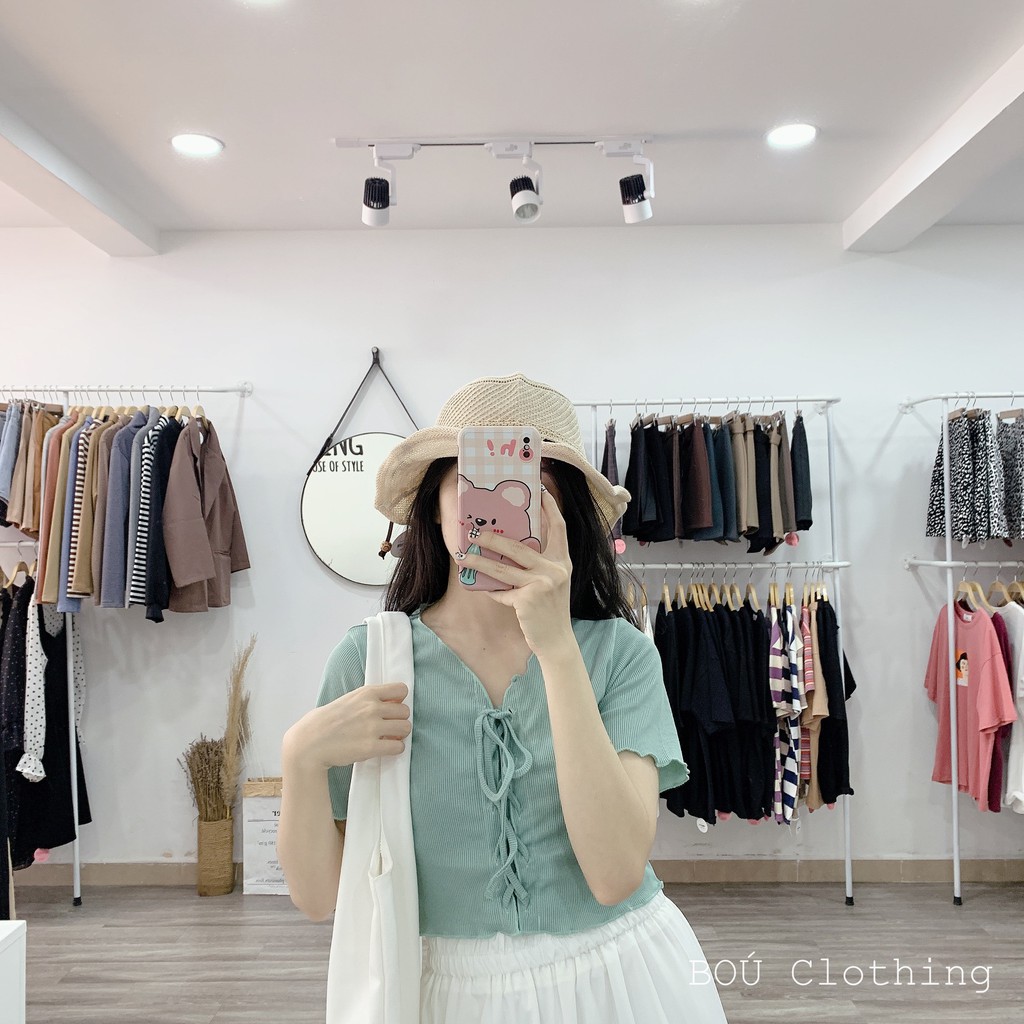 [Mã WASKT304 giảm 15% tối đa 30K đơn 99K] Croptop đan dây + Chân váy tầng Nữ | BigBuy360 - bigbuy360.vn
