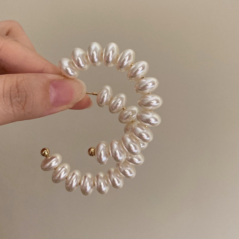 Bông Tai Đính Ngọc Trai Đơn Giản Độc Đáo Thời Trang Hàn Quốc 2022