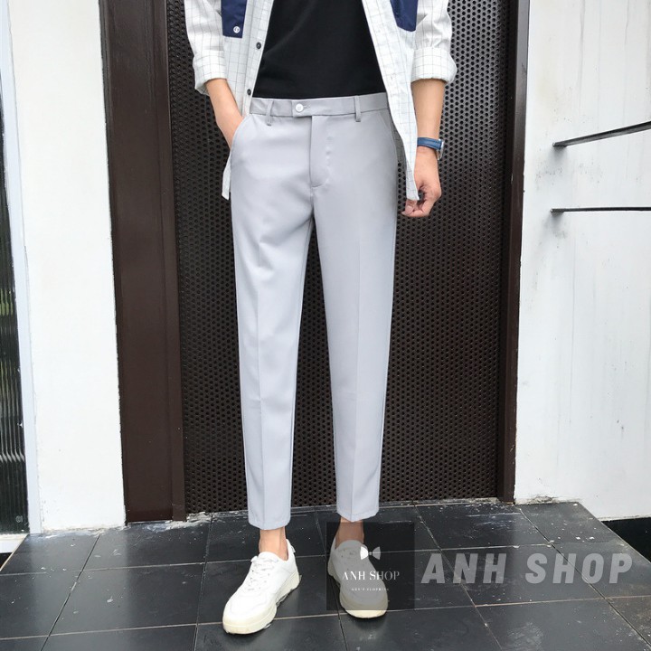 (Hàng sịn ) Quần Âu Nam Đẹp KOREA vải mịn dáng slimfit phong cách Hàn Quốc đẳng cấp Thời trang nam
