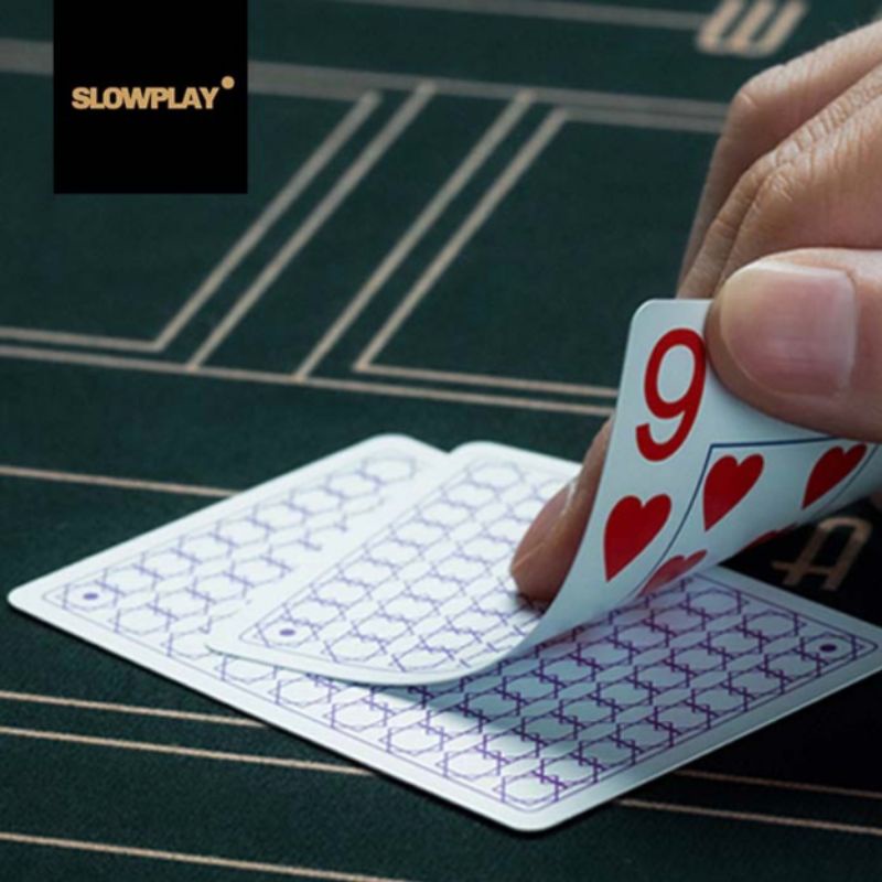 Bộ bài nhựa Poker Slowplay cao cấp