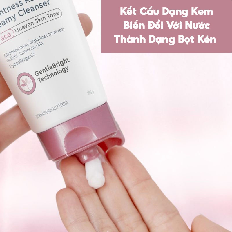 Sữa rửa mặt làm sáng da Cetaphil Bright Healthy Radiance Creamy Cleanser 100g