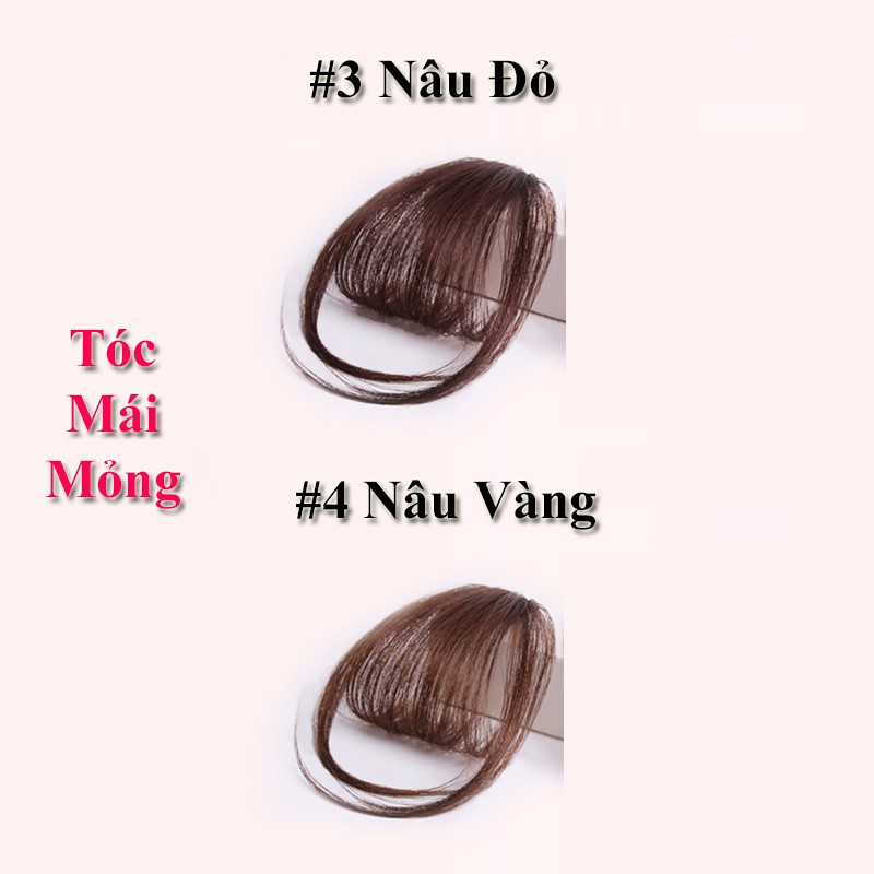 Tóc mái giả mỏng và dày MG1727