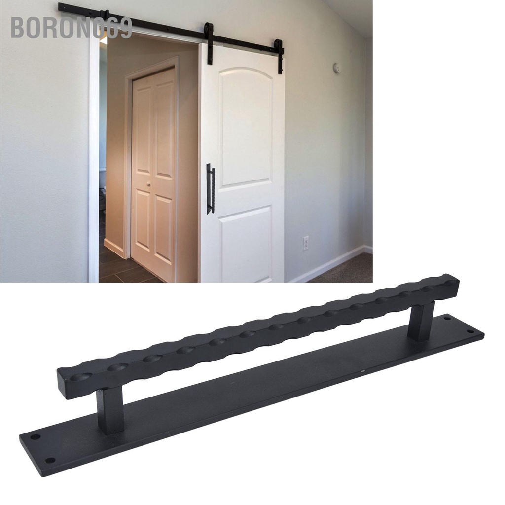 Tay nắm cửa barn cầm kéo nhà để xe bằng thép carbon hạng nặng cho tủ có cổng Boron069
