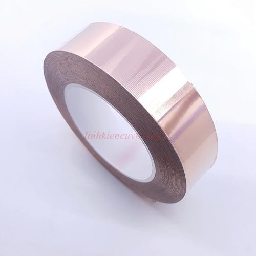 Băng dính đồng dày 0.1mm rộng nhiều kích thước