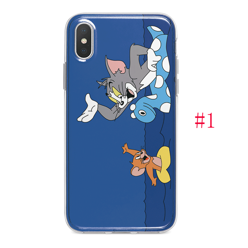 Ốp lưng Huawei Y3 Y5 2017 Prime 2018 2019 Y5 ii vỏ điện thoại Silicone mềm Case Cover Tom và Jerry