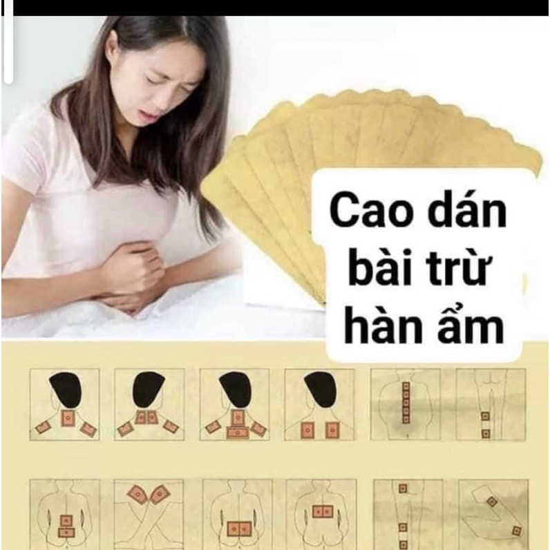 CAO DÁN NGẢI BÀI TRỪ HÀN ẨM CẢI THIỆN NHỨC MỎI XƯƠNG KHỚP