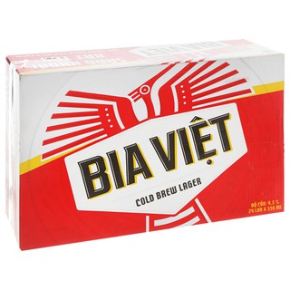 Thùng 24 lon Bia Việt *330ml ( HSD 03/2022 )