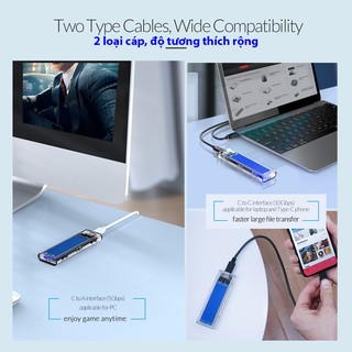 Hộp ổ cứng ORICO TCM2-C3 NVMe M.2 SSD
