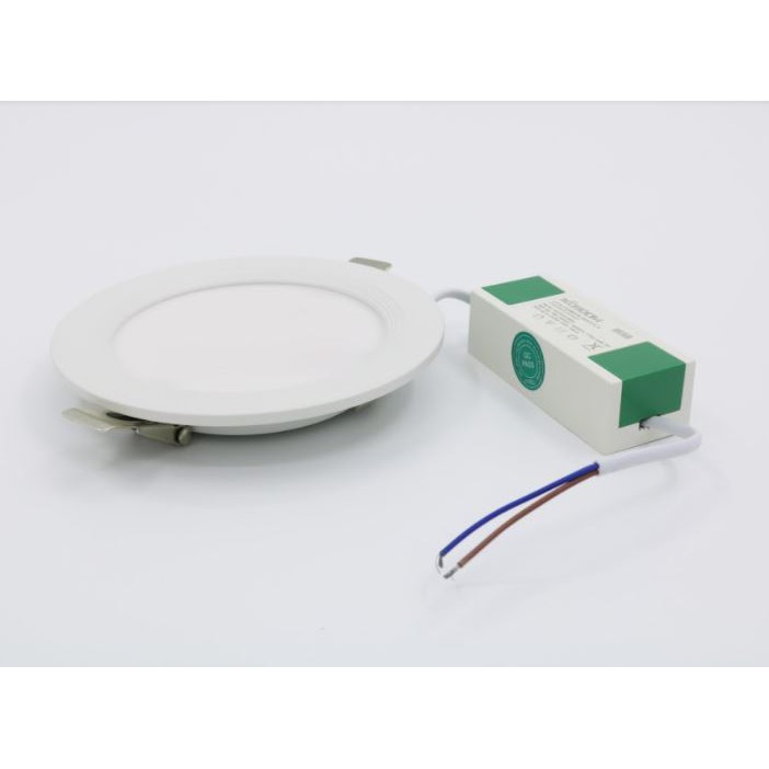 Đèn LED âm trần Siêu mỏng 8W - 12W viền trắng Kosoom