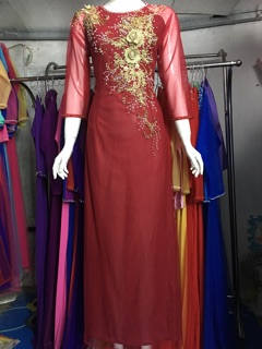 Áo dài mẹ,bà sui