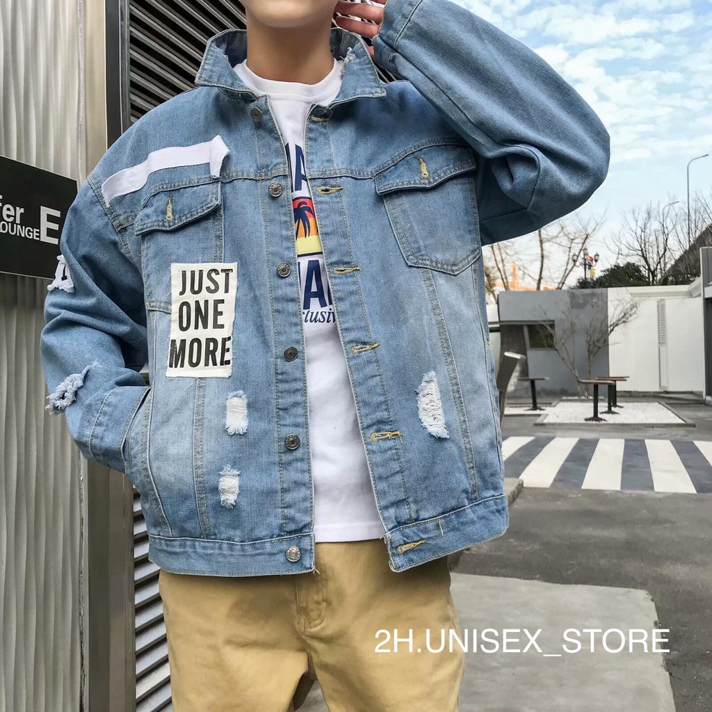 ÁO KHOÁC JEAN NAM NỮ UNISEX TRỜI TRANG 2H.UNISEX_STORE
