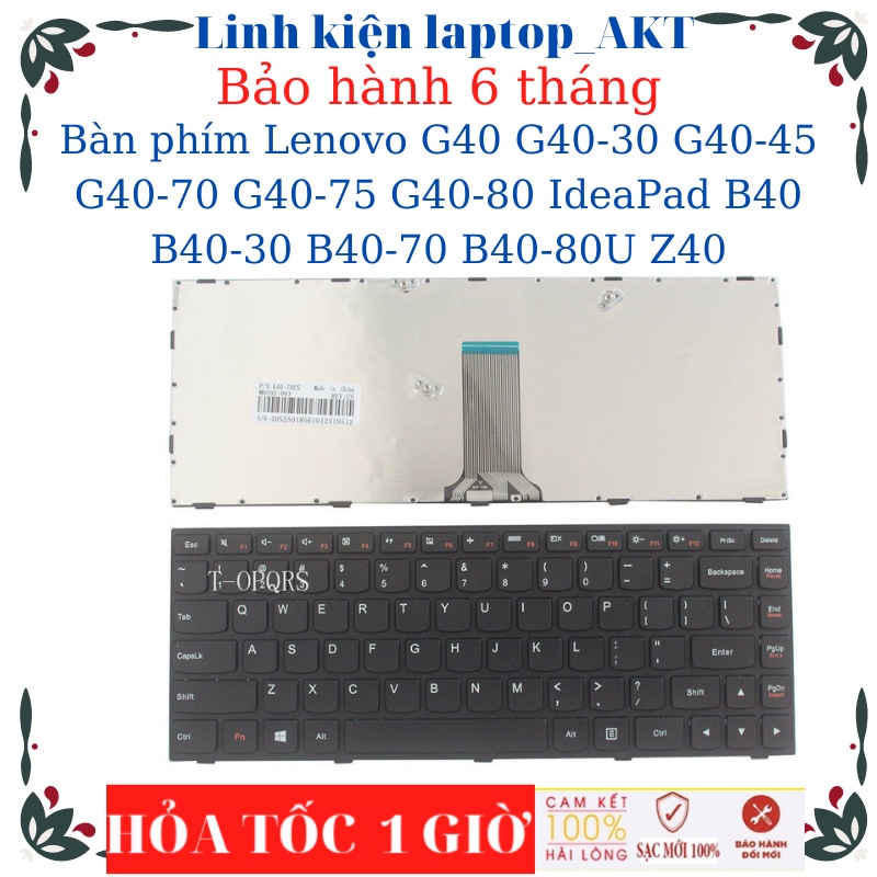 Bàn phím laptop Lenovo G40 G40-30 G40-45 G40-70 G40-75 G40-80 IdeaPad B40 B40-30 B40-70 B40-80U Z40