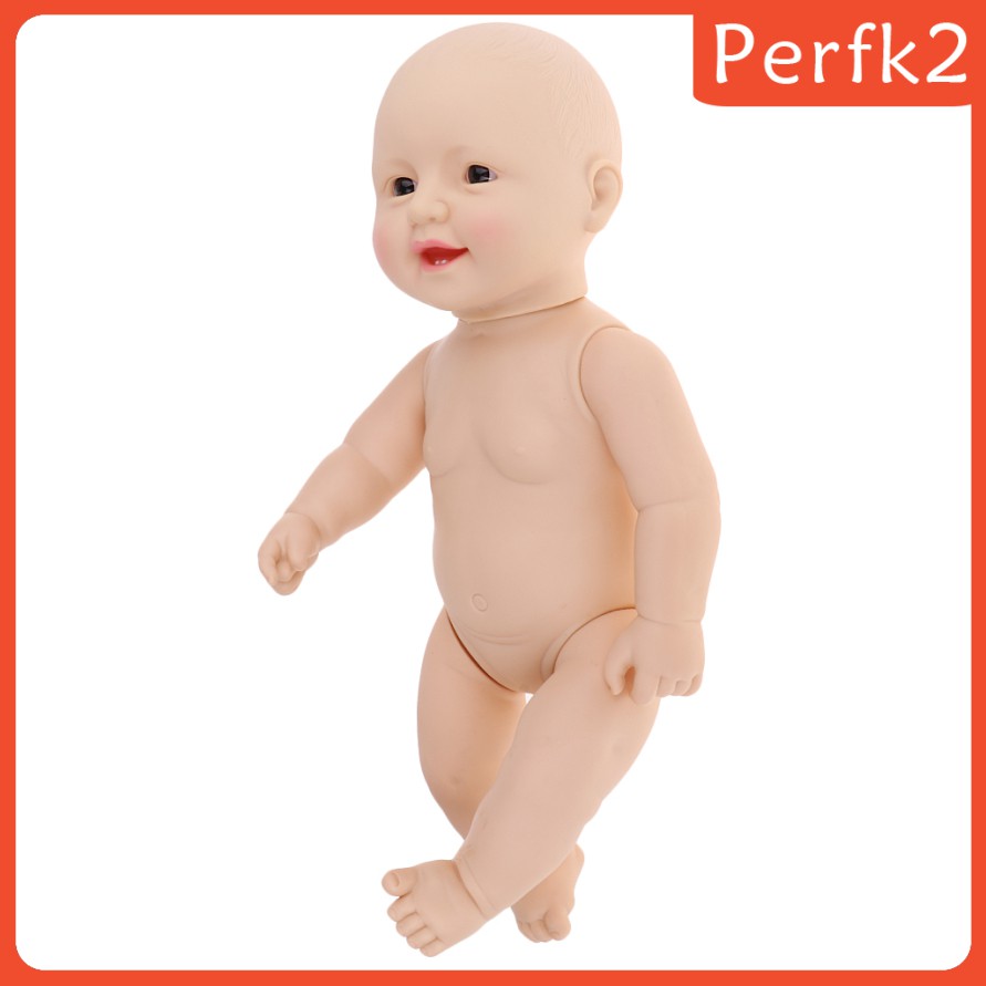 50cm Real Life Soft Vinyl Reborn Baby Girl Doll Model DIY Toy Accessory Gift