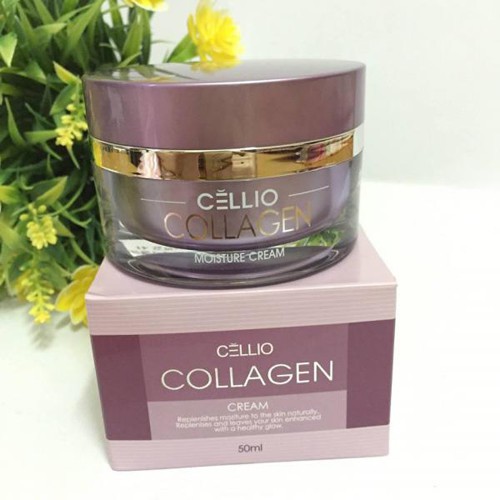 Kem dưỡng da chống lão hoá Collagen Cellio Hàn Quốc 50ml