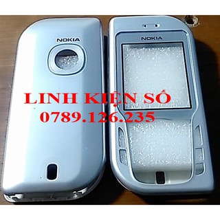 Vỏ nokia 6670 không phím màu trắng