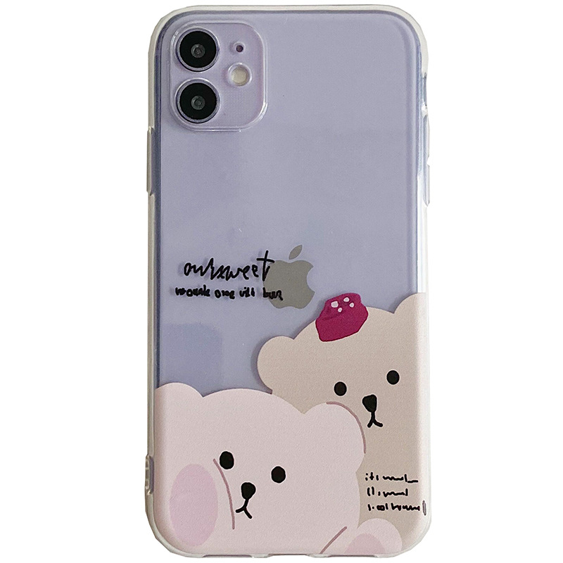 Ốp điện thoại in hình độc đáo cho iphone Lens bear 6/6plus/6s/6s plus/6/7/7plus/8/8plus/x/xs/xs max/11/11 pro/11 promax/12pro/12promax/12mini/12