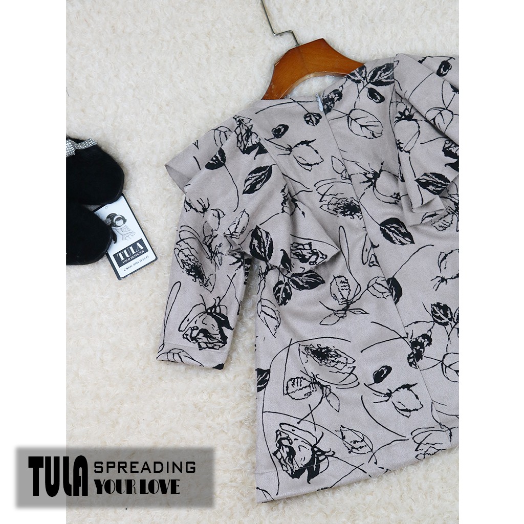 Váy Đầm Bé Gái Thiết Kế Cực Yêu Vải Da Lộn Mềm Mại Nhập Hàn