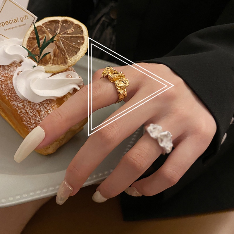 Nhẫn Đeo Tay Màu Vàng / Bạc Kiểu Vintage Thời Trang Cho Nữ