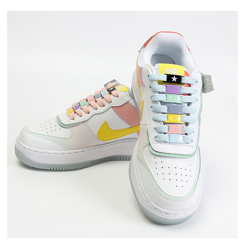 Lacetags AF1 custom trang trí dây giày AF1, AJ - Bảng màu pastel