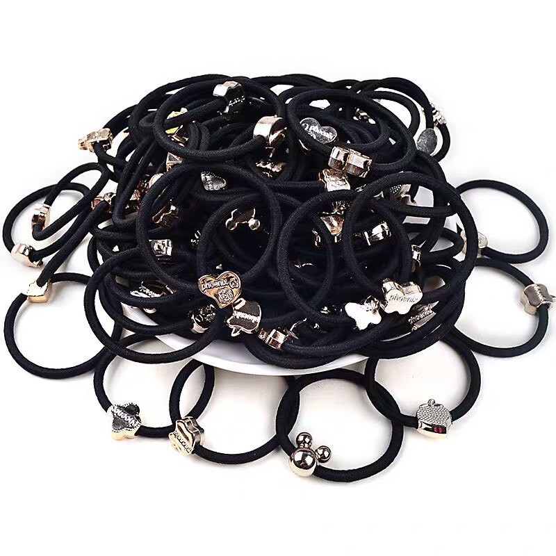 Cột Tóc Đính Hạt Charm Co Dãn Đàn Hồi SC20