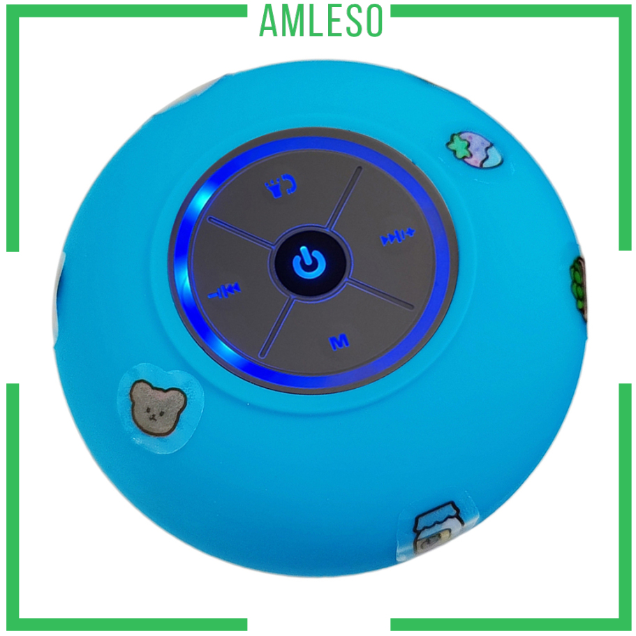 [AMLESO]Bluetooth Shower Speaker Certified Waterproof Wireless