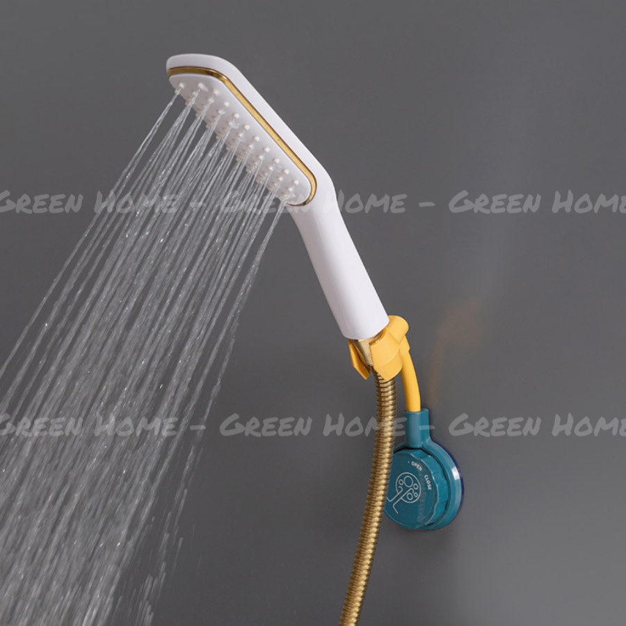 Giá đỡ vòi hoa sen gắn tường nhà tắm có thể xoay 360 độ, giá treo vòi bằng nhựa cao cấp siêu chắc chắn