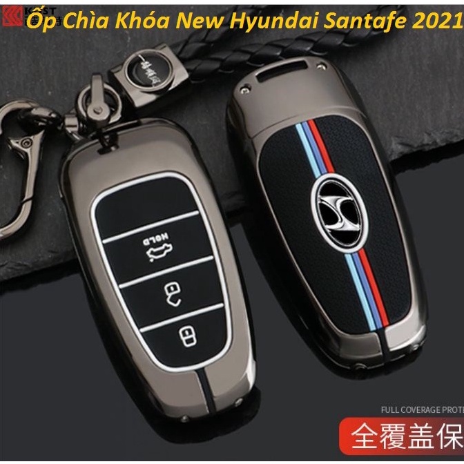 Ốp chìa khóa cao cấp Hyundai Santafe 2021 Facelife