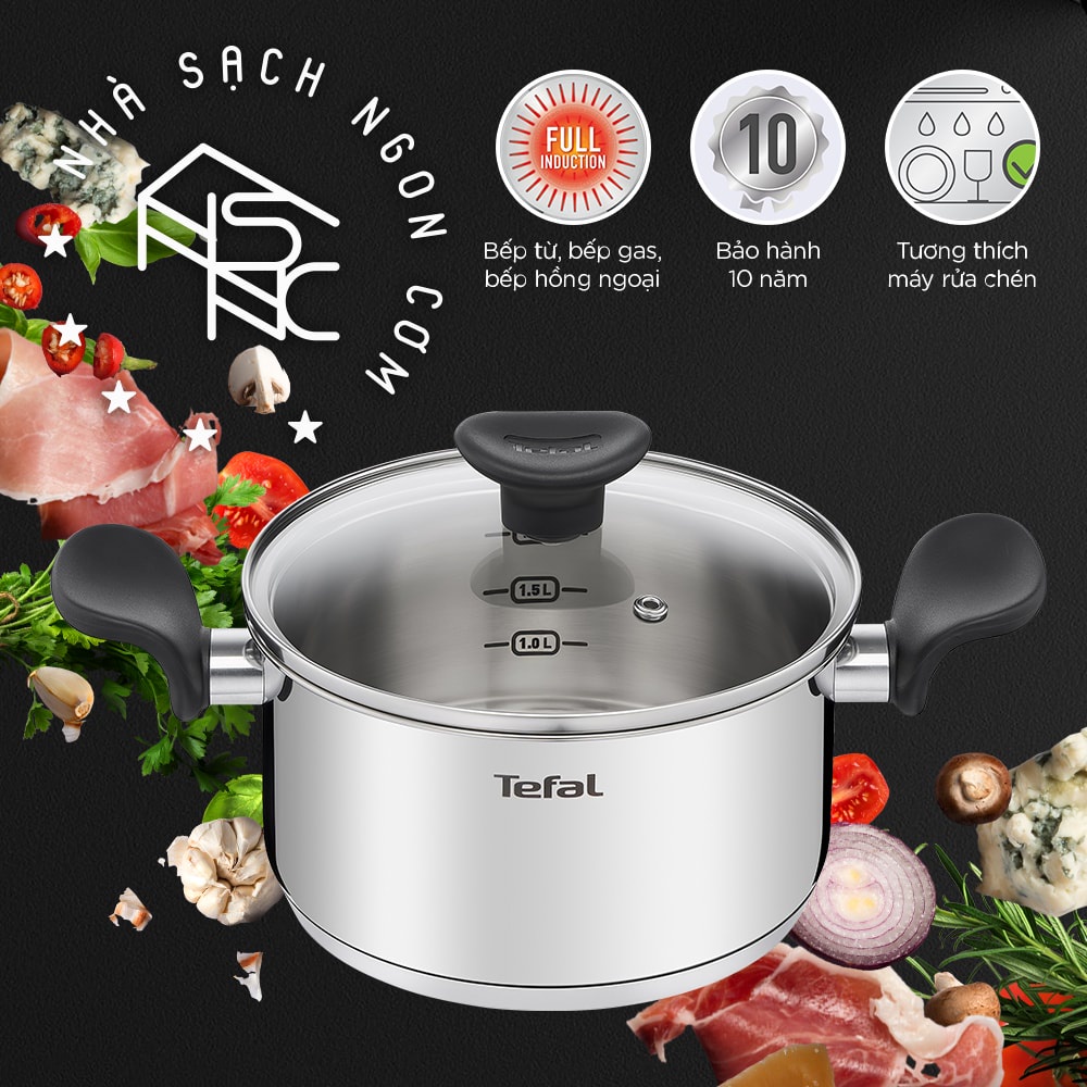 Nồi Tefal Primary 20cm, 3L - E3084435