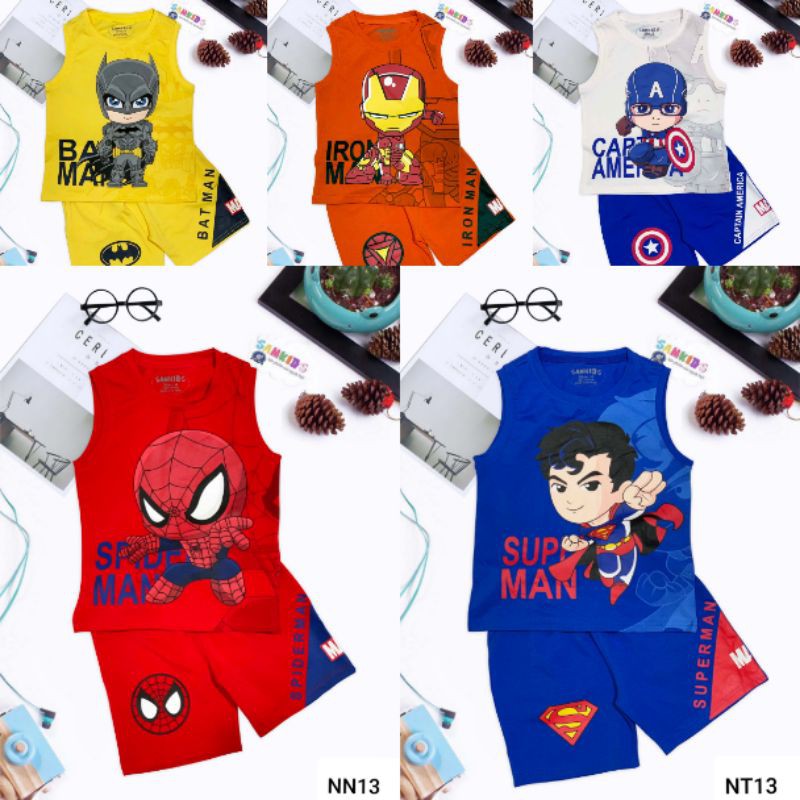 Bộ Sát Nách Chibi Siêu Anh Hùng