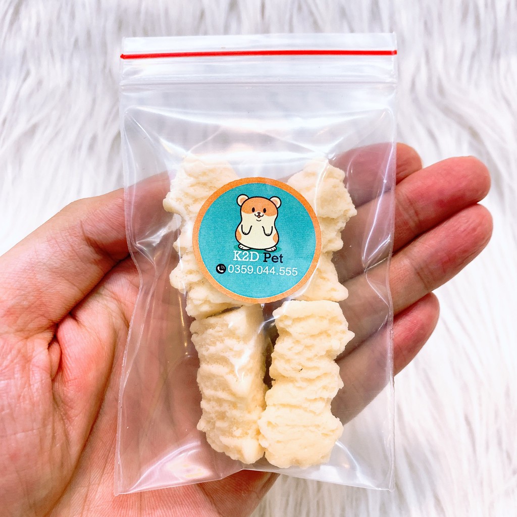Phô mai cheese thơm, giòn cho hamster, Guinea Pig (bọ ú, chuột lang), thỏ, sóc bắc mỹ, chinchilla