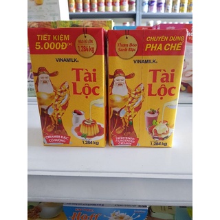  1 thùng 12 hộp Sữa đặc vinamilk tài lộc 1,284g 